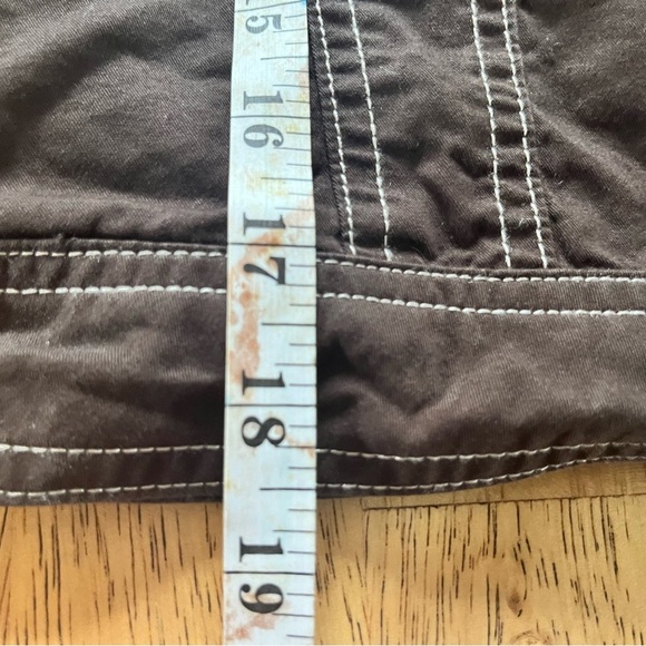 Outback Trading Co LTD Women’s Brown Vest With Snaps And Flower Liner Size S - Picture 8 of 8